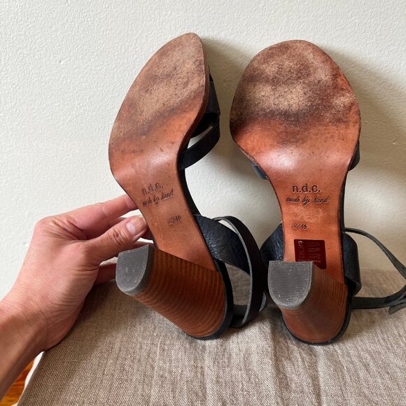 Handmade leather heels from n.d.c. - Picture 10 of 11